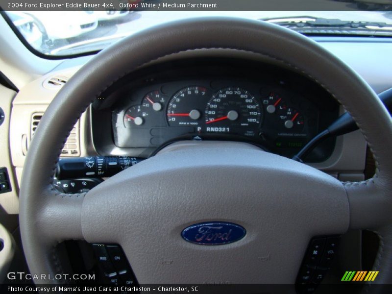 Oxford White / Medium Parchment 2004 Ford Explorer Eddie Bauer 4x4