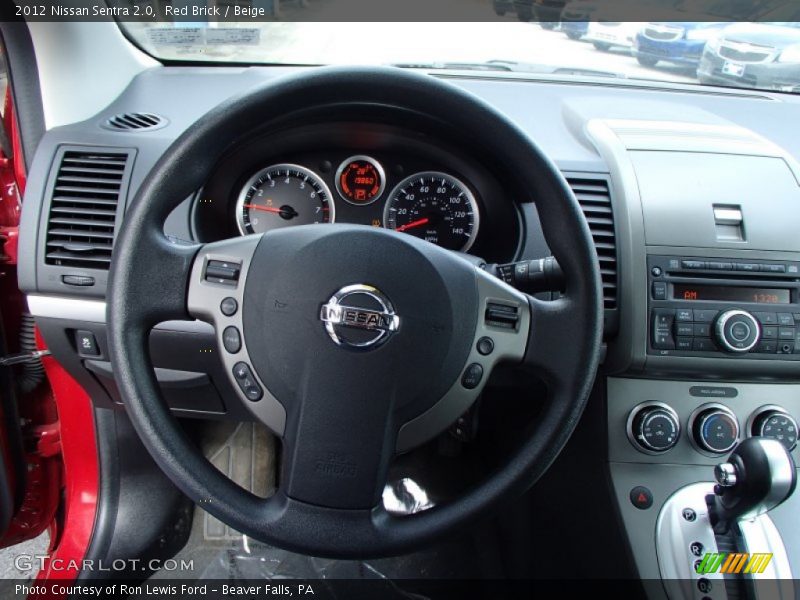  2012 Sentra 2.0 Steering Wheel