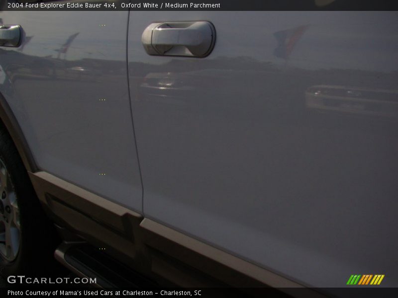 Oxford White / Medium Parchment 2004 Ford Explorer Eddie Bauer 4x4