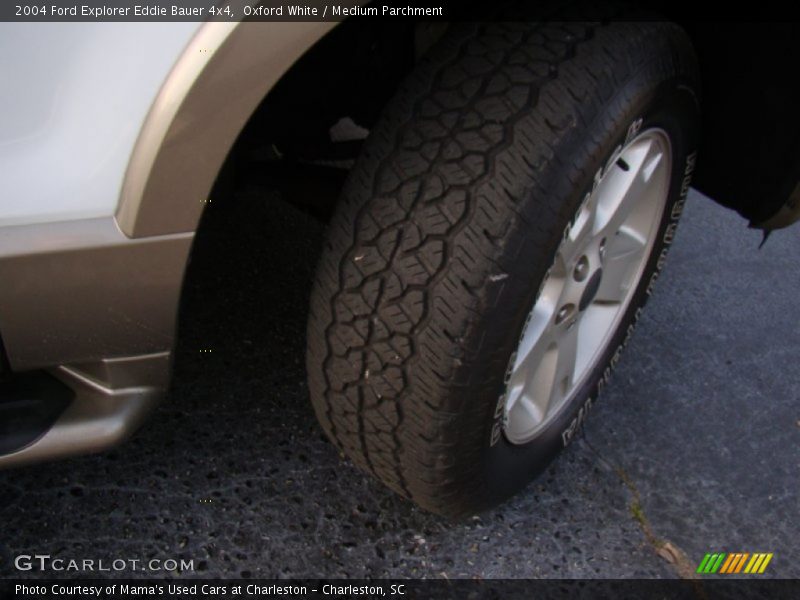 Oxford White / Medium Parchment 2004 Ford Explorer Eddie Bauer 4x4