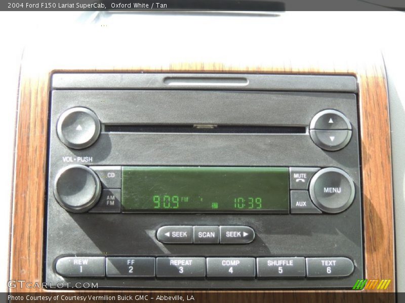 Audio System of 2004 F150 Lariat SuperCab
