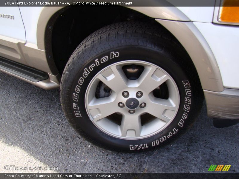 Oxford White / Medium Parchment 2004 Ford Explorer Eddie Bauer 4x4