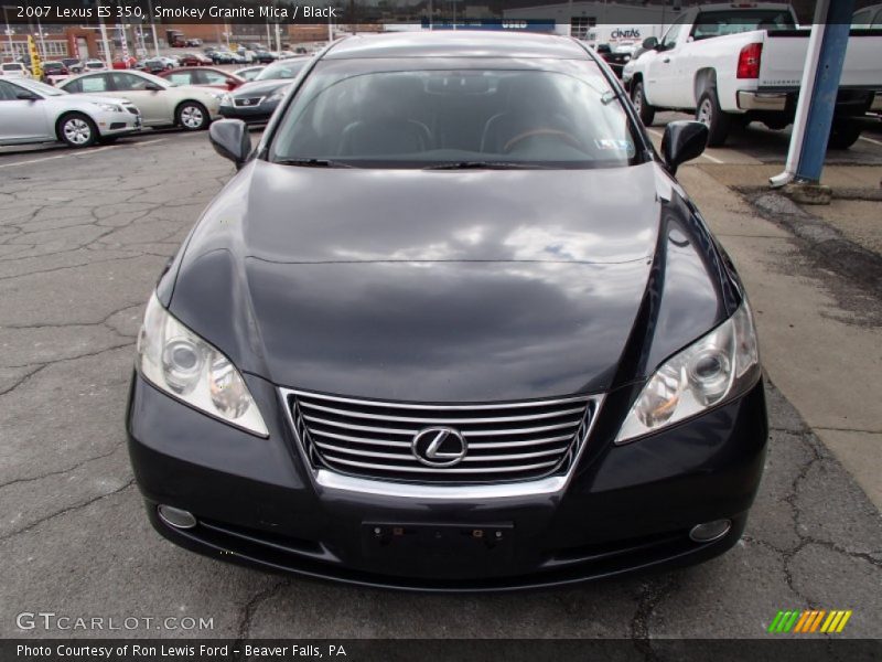 Smokey Granite Mica / Black 2007 Lexus ES 350