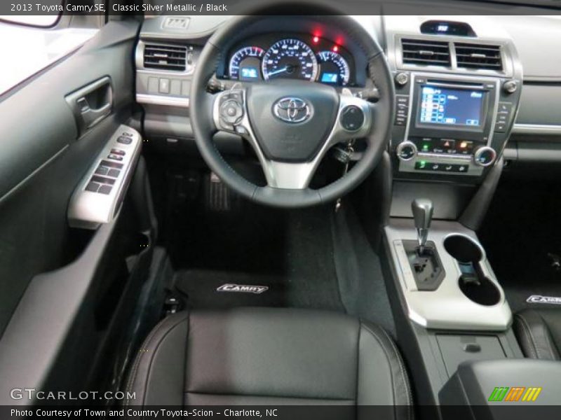 Classic Silver Metallic / Black 2013 Toyota Camry SE