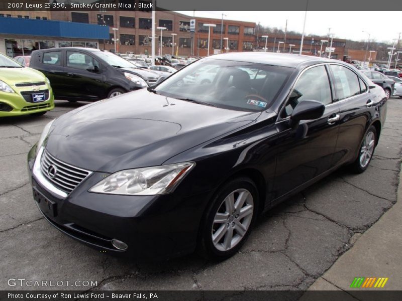Smokey Granite Mica / Black 2007 Lexus ES 350