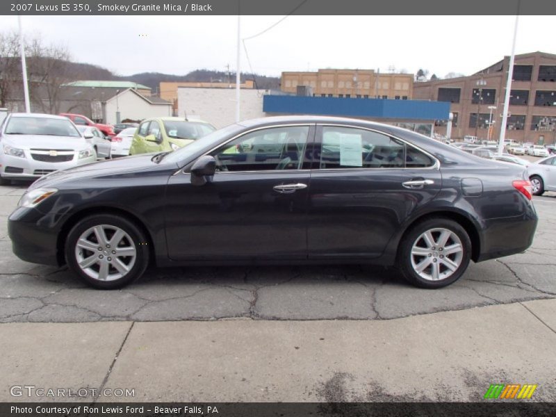 Smokey Granite Mica / Black 2007 Lexus ES 350
