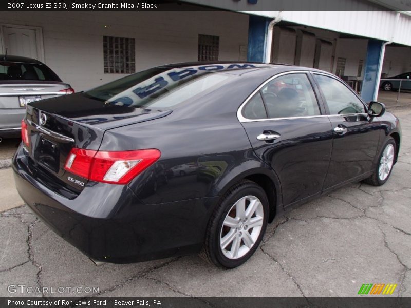 Smokey Granite Mica / Black 2007 Lexus ES 350
