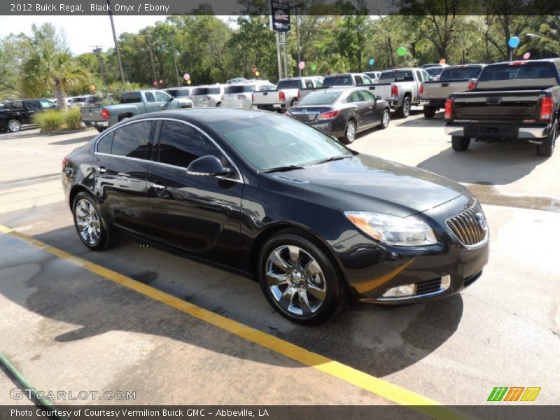 Black Onyx / Ebony 2012 Buick Regal