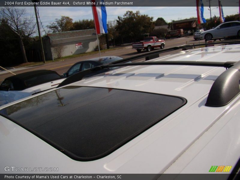 Oxford White / Medium Parchment 2004 Ford Explorer Eddie Bauer 4x4