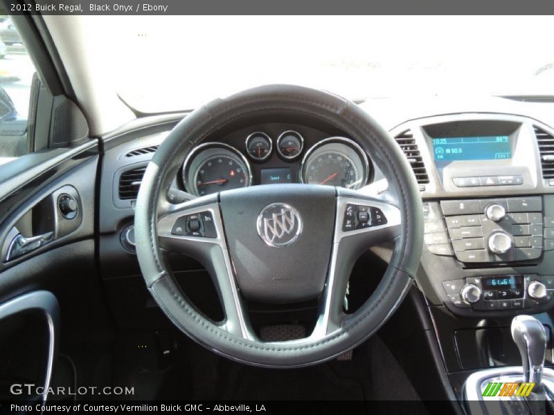 Black Onyx / Ebony 2012 Buick Regal