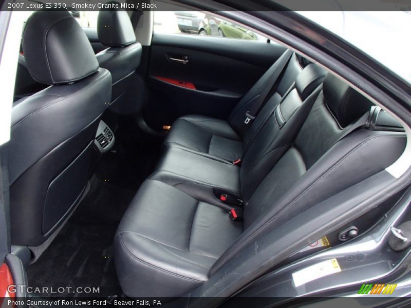 Smokey Granite Mica / Black 2007 Lexus ES 350