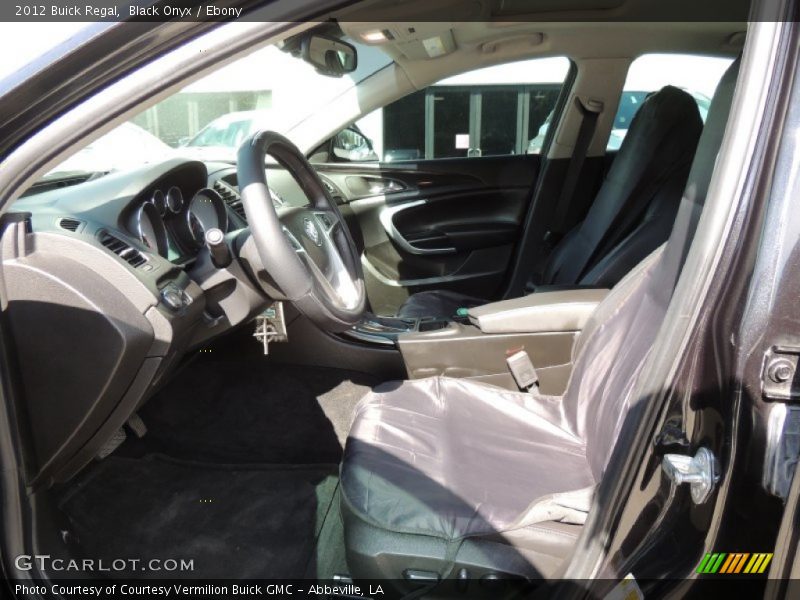 Black Onyx / Ebony 2012 Buick Regal