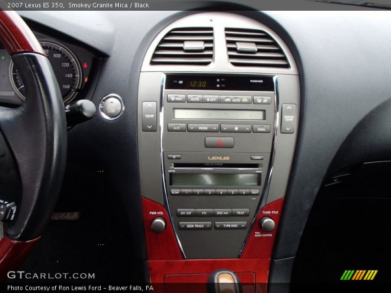 Smokey Granite Mica / Black 2007 Lexus ES 350