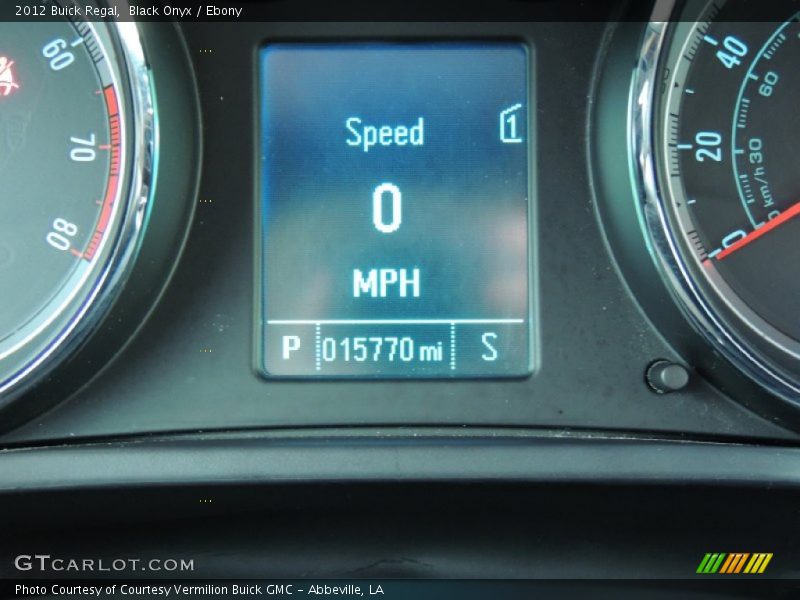Black Onyx / Ebony 2012 Buick Regal