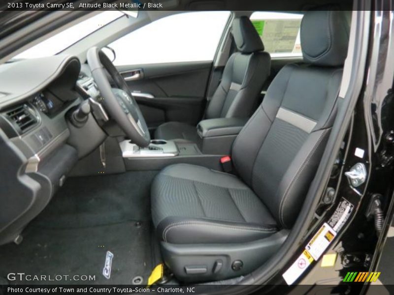 Attitude Black Metallic / Black 2013 Toyota Camry SE