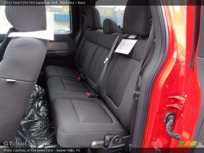 Race Red / Black 2013 Ford F150 FX4 SuperCab 4x4