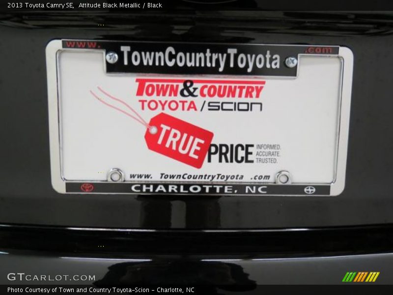 Attitude Black Metallic / Black 2013 Toyota Camry SE
