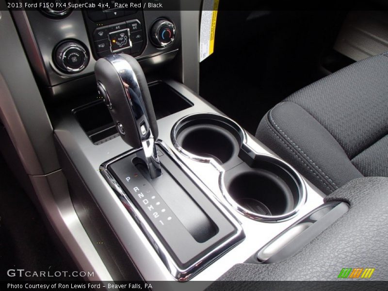 Race Red / Black 2013 Ford F150 FX4 SuperCab 4x4