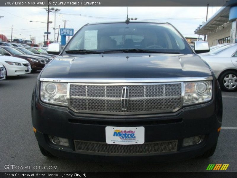 Alloy Grey Metallic / Greystone 2007 Lincoln MKX AWD