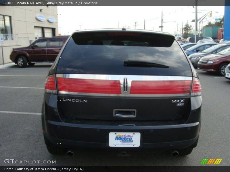 Alloy Grey Metallic / Greystone 2007 Lincoln MKX AWD