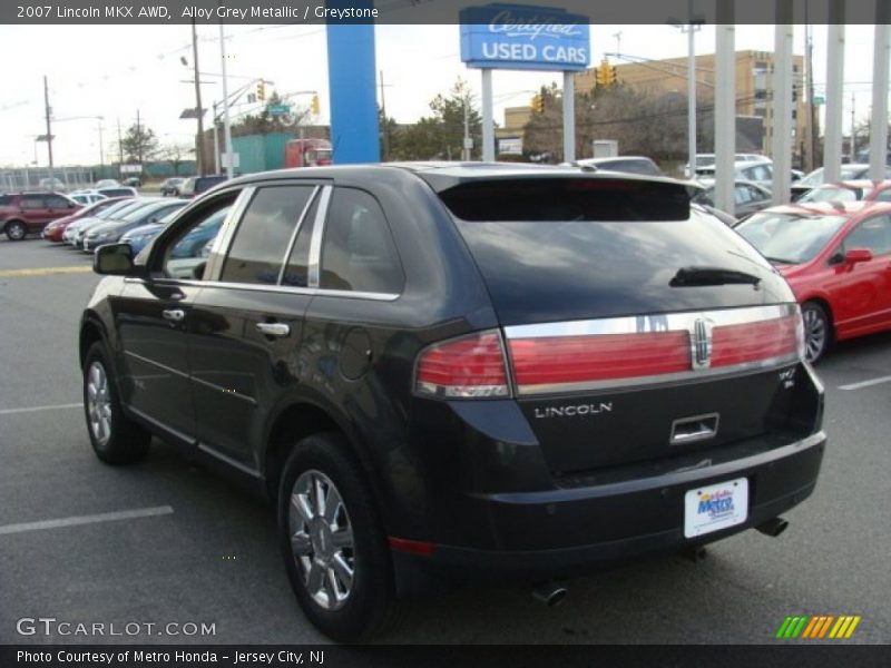 Alloy Grey Metallic / Greystone 2007 Lincoln MKX AWD