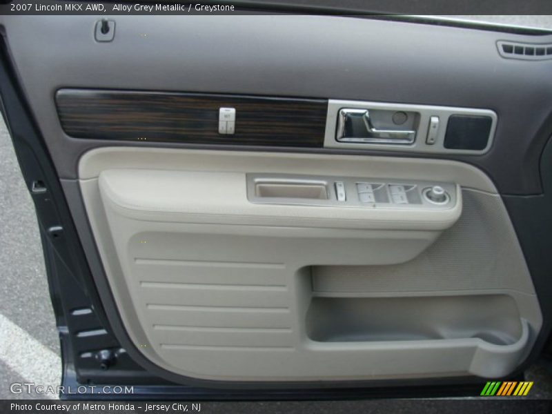 Alloy Grey Metallic / Greystone 2007 Lincoln MKX AWD