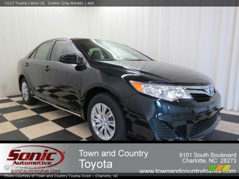 Cosmic Gray Metallic / Ash 2013 Toyota Camry LE
