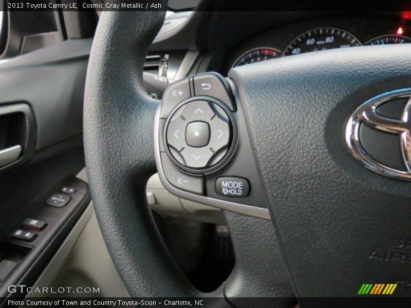 Cosmic Gray Metallic / Ash 2013 Toyota Camry LE