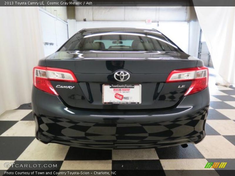 Cosmic Gray Metallic / Ash 2013 Toyota Camry LE