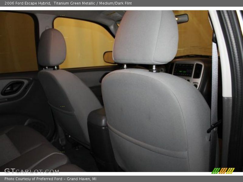 Titanium Green Metallic / Medium/Dark Flint 2006 Ford Escape Hybrid