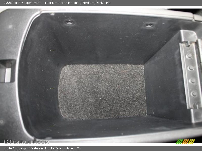 Titanium Green Metallic / Medium/Dark Flint 2006 Ford Escape Hybrid