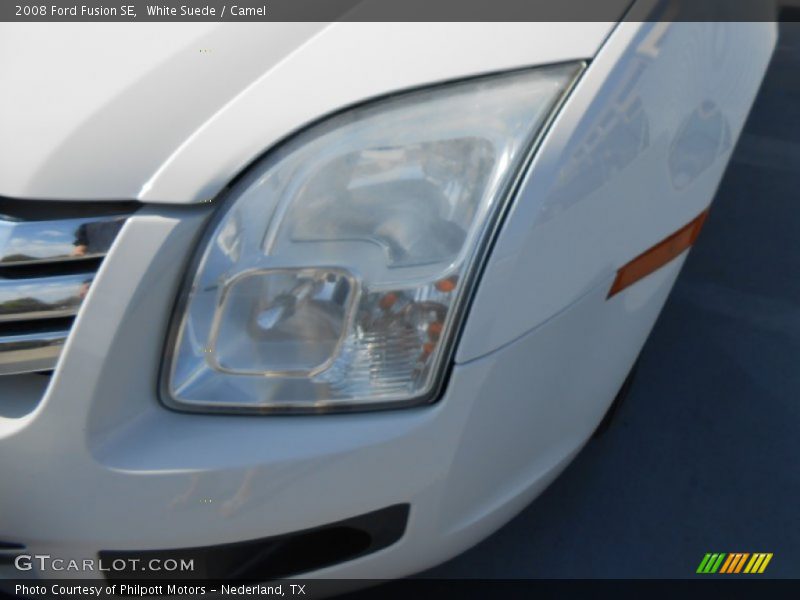 White Suede / Camel 2008 Ford Fusion SE