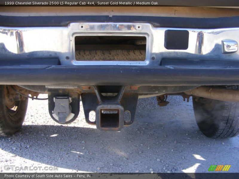 Sunset Gold Metallic / Medium Oak 1999 Chevrolet Silverado 2500 LS Regular Cab 4x4