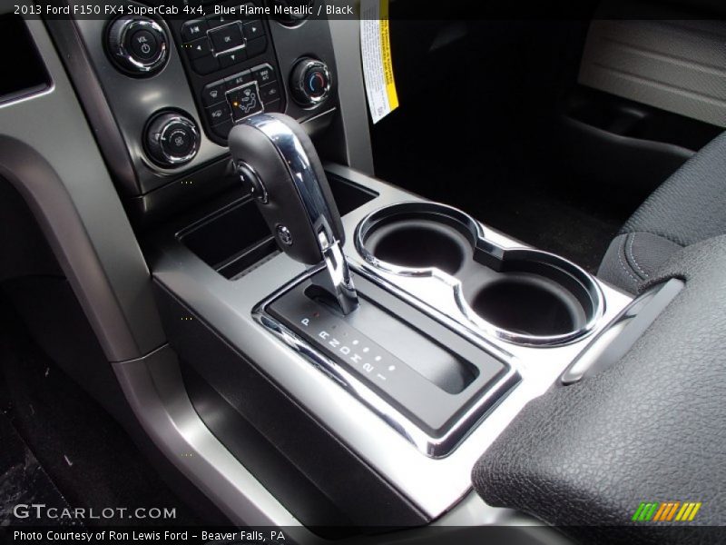 Blue Flame Metallic / Black 2013 Ford F150 FX4 SuperCab 4x4