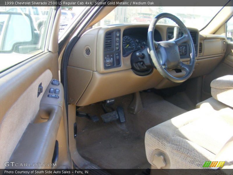  1999 Silverado 2500 LS Regular Cab 4x4 Medium Oak Interior