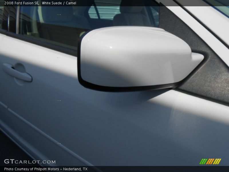 White Suede / Camel 2008 Ford Fusion SE