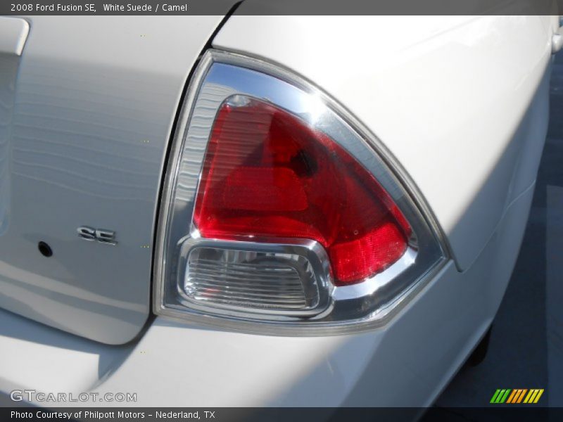 White Suede / Camel 2008 Ford Fusion SE