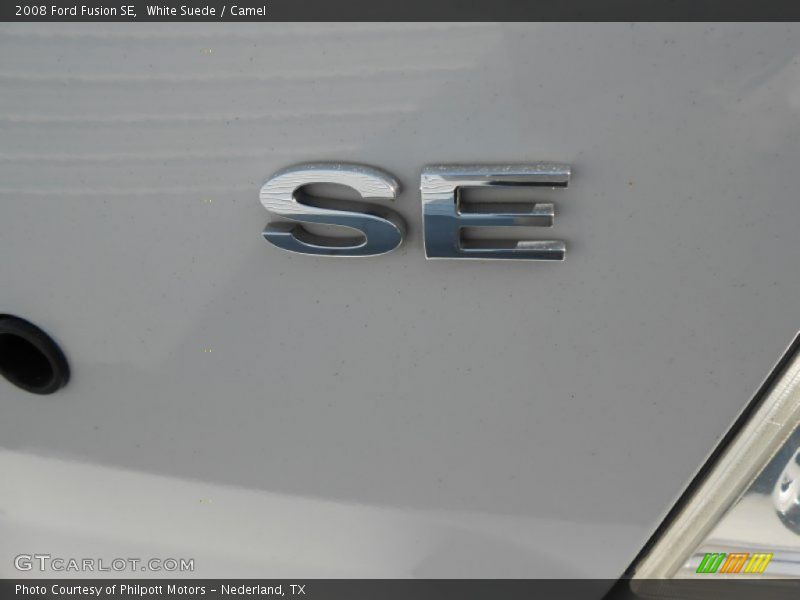 White Suede / Camel 2008 Ford Fusion SE