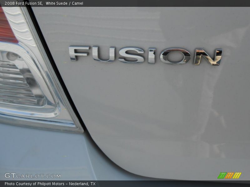 White Suede / Camel 2008 Ford Fusion SE