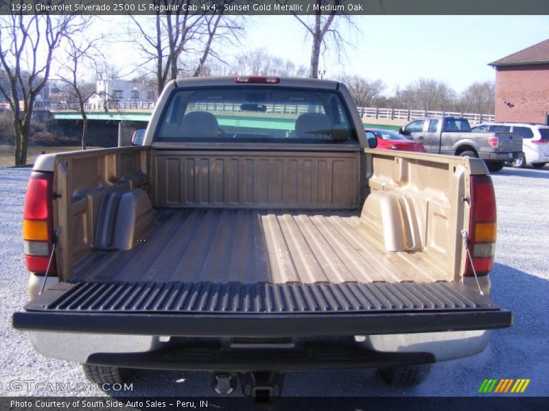 Sunset Gold Metallic / Medium Oak 1999 Chevrolet Silverado 2500 LS Regular Cab 4x4