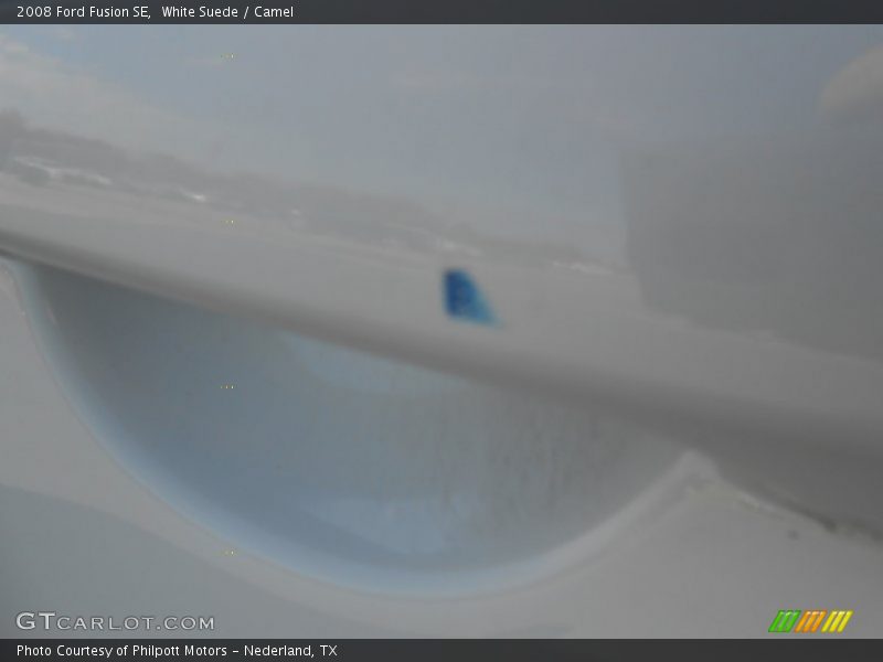 White Suede / Camel 2008 Ford Fusion SE