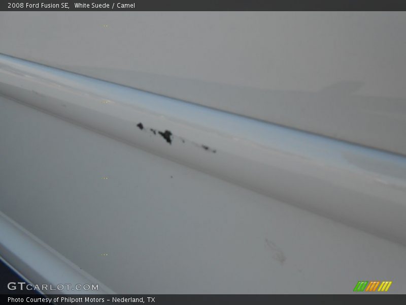 White Suede / Camel 2008 Ford Fusion SE