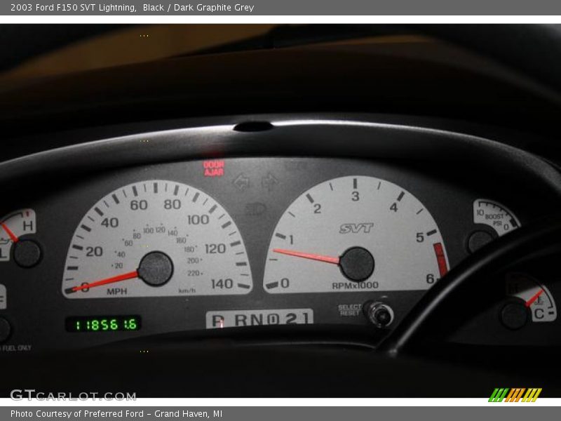  2003 F150 SVT Lightning SVT Lightning Gauges