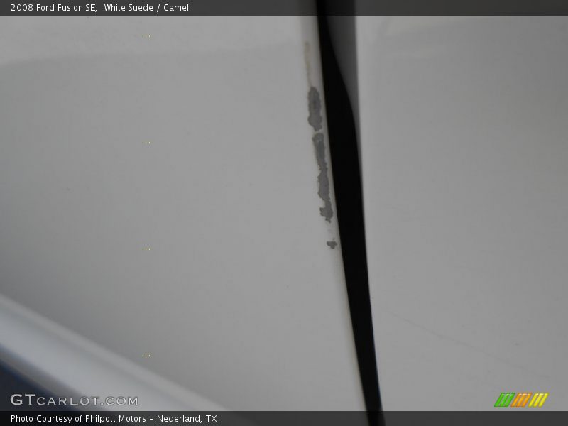 White Suede / Camel 2008 Ford Fusion SE