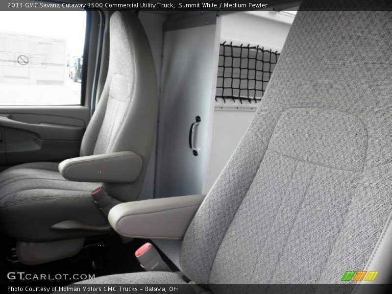Summit White / Medium Pewter 2013 GMC Savana Cutaway 3500 Commercial Utility Truck