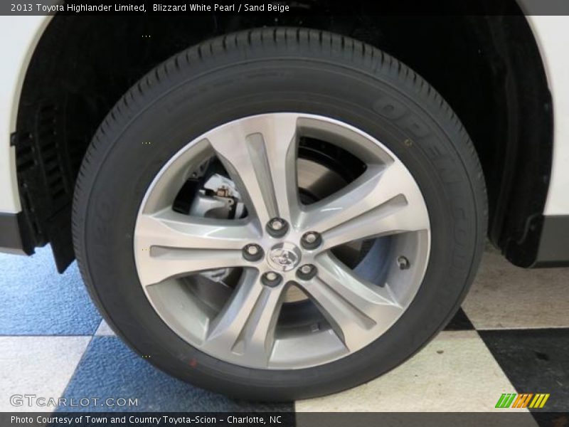  2013 Highlander Limited Wheel