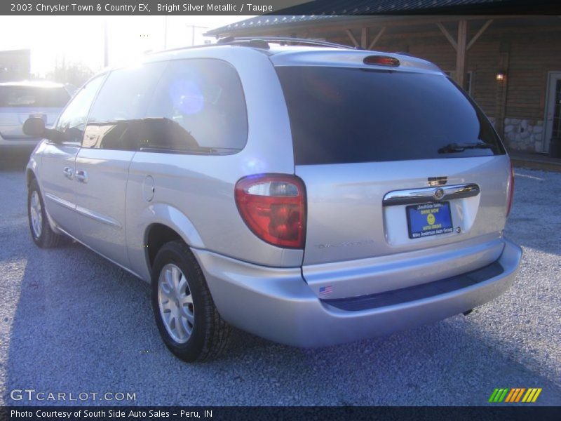 Bright Silver Metallic / Taupe 2003 Chrysler Town & Country EX