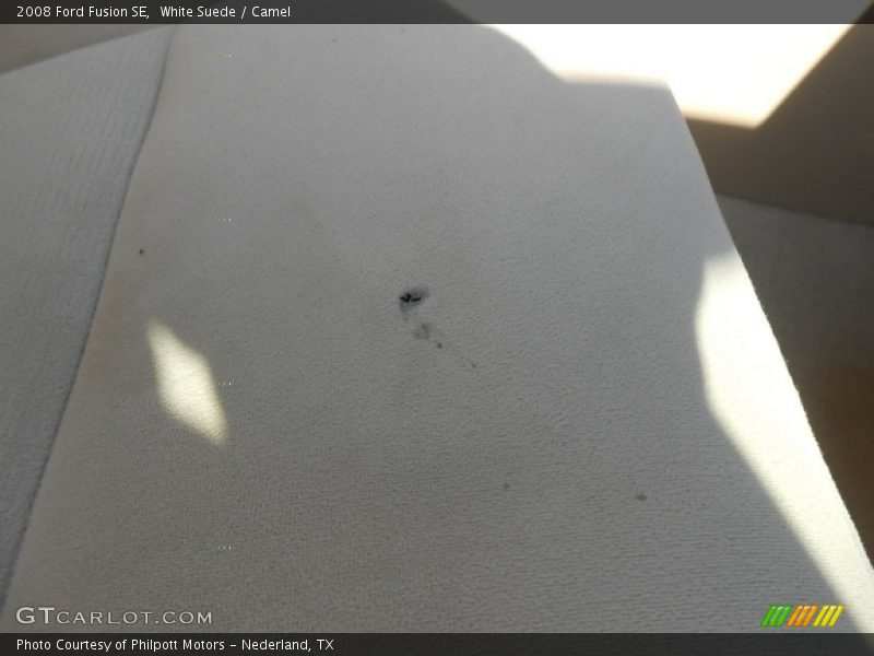 White Suede / Camel 2008 Ford Fusion SE