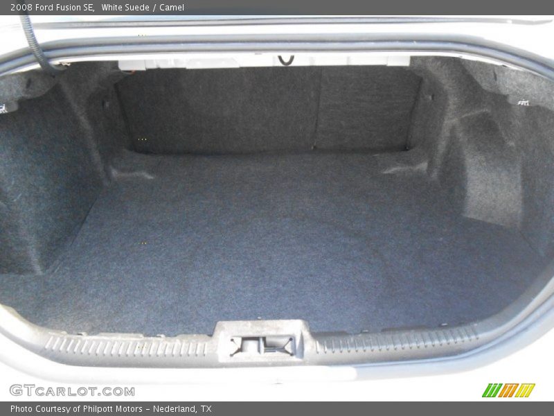 White Suede / Camel 2008 Ford Fusion SE