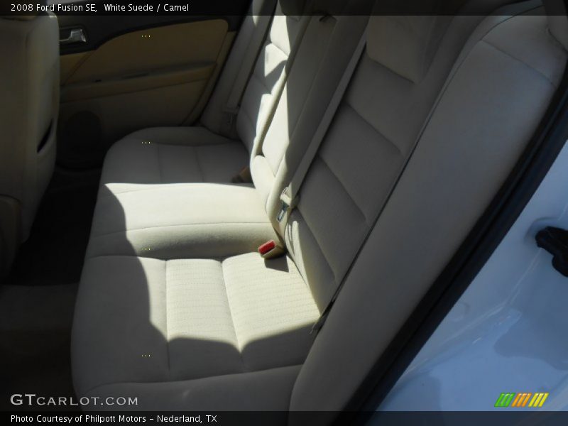White Suede / Camel 2008 Ford Fusion SE